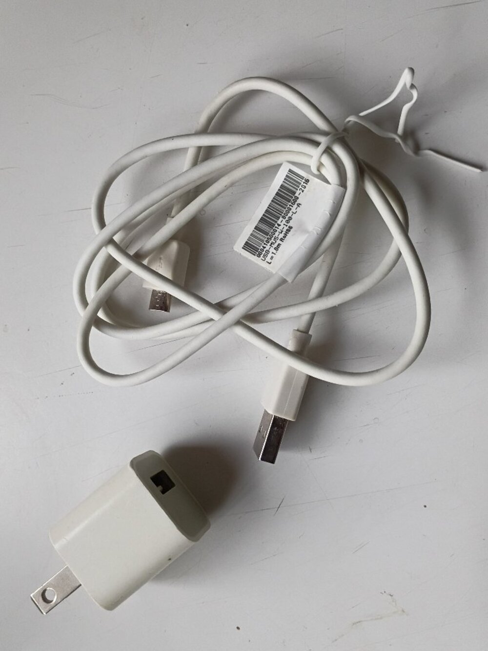 Charger Cord And Wall Plug In Tag Still On It 2016